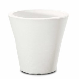 KETER MADISON PLANTERS PLASTIC 16'' ALPINE WHITE 628042  KETER MADISON ΓΛΑΣΤΡΑ ΠΛΑΣΤΙΚΗ 16'' ΣΕ ΧΡΩΜΑ ΑΛΠΙΚΟ ΛΕΥΚΟ 628042